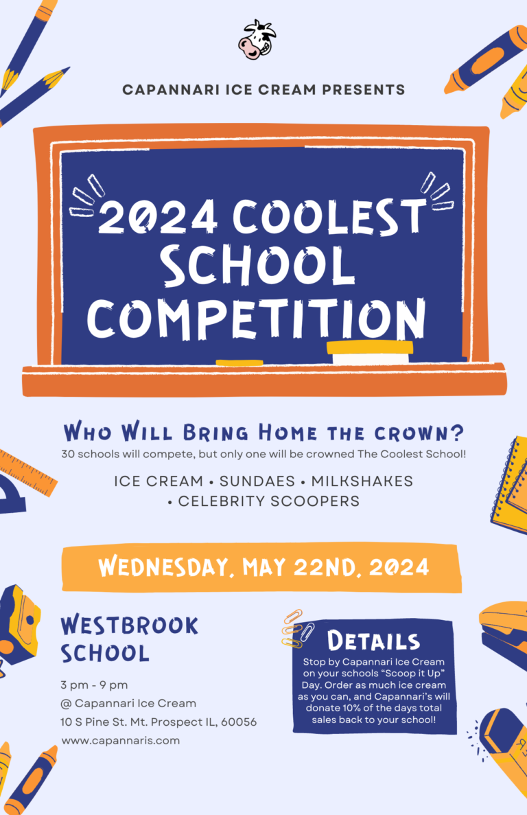 Capannari Ice Cream 2024 Coolest School 