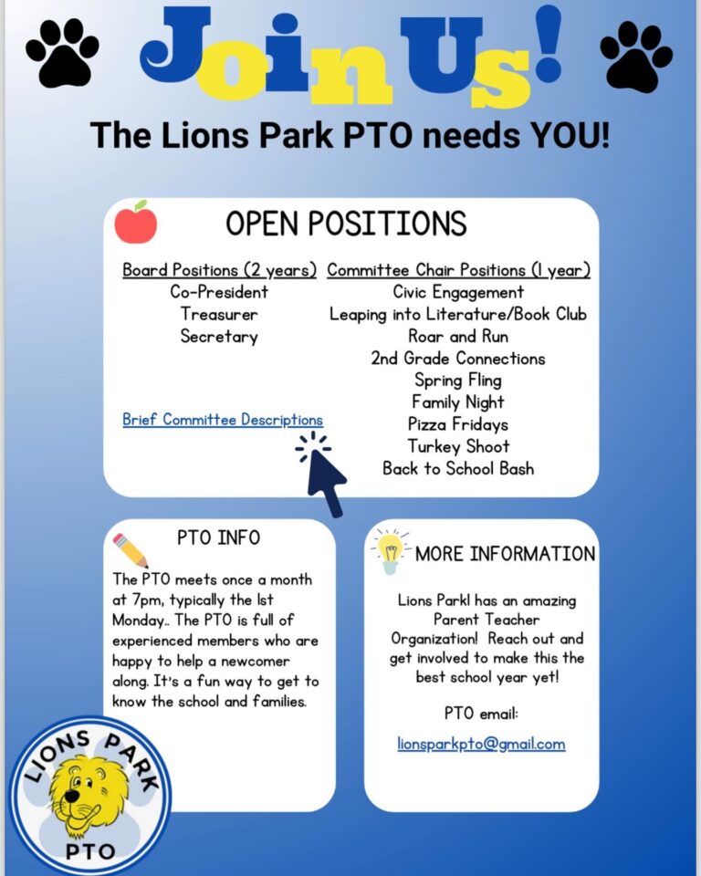 Headed to Lions Park for Second Grade?